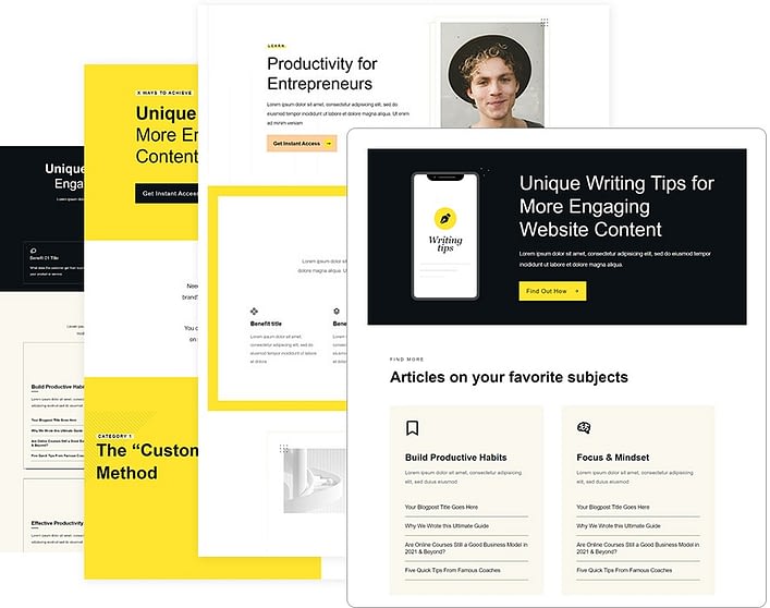 Kwik Silo Page overview