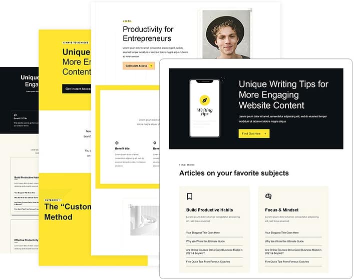 Kwik Silo Page overview